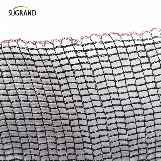 Red de seguridad azul duradera suave para cercas de escombros de construcción